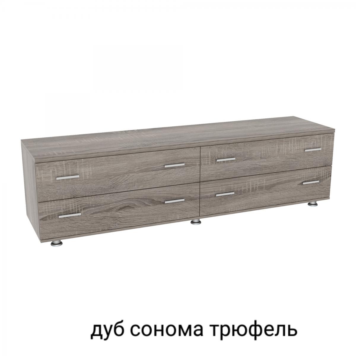 Тумба под телевизор TV1 Дуб Сонома Трюфель