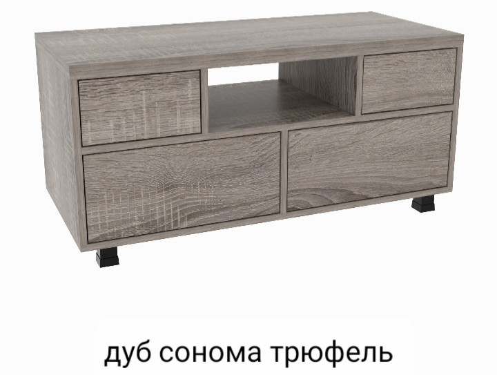 Тумба под телевизор TV2 Дуб Сонома Трюфель