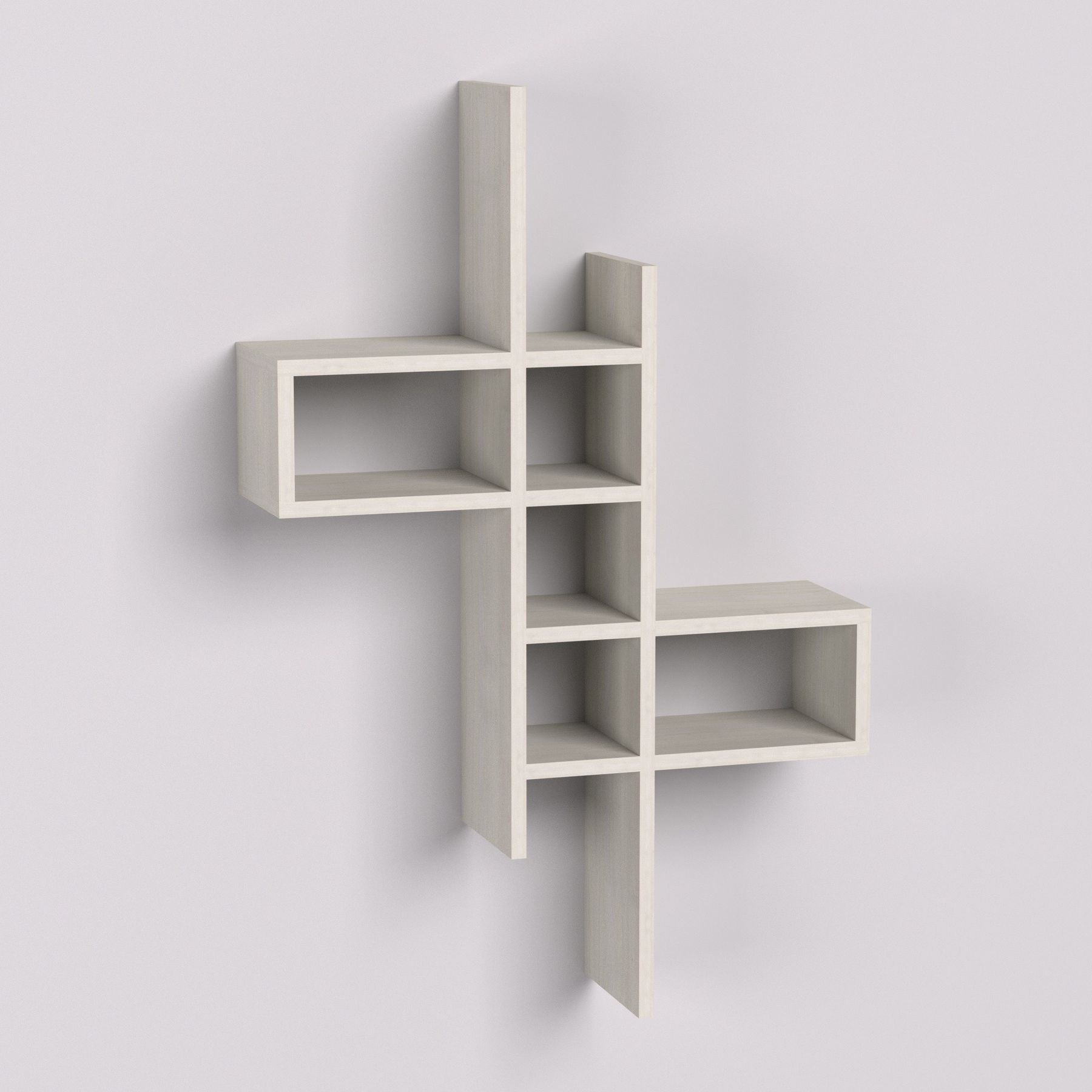 Полка навесная П-2, Дуб Шамоні Світлий, 630/180/960