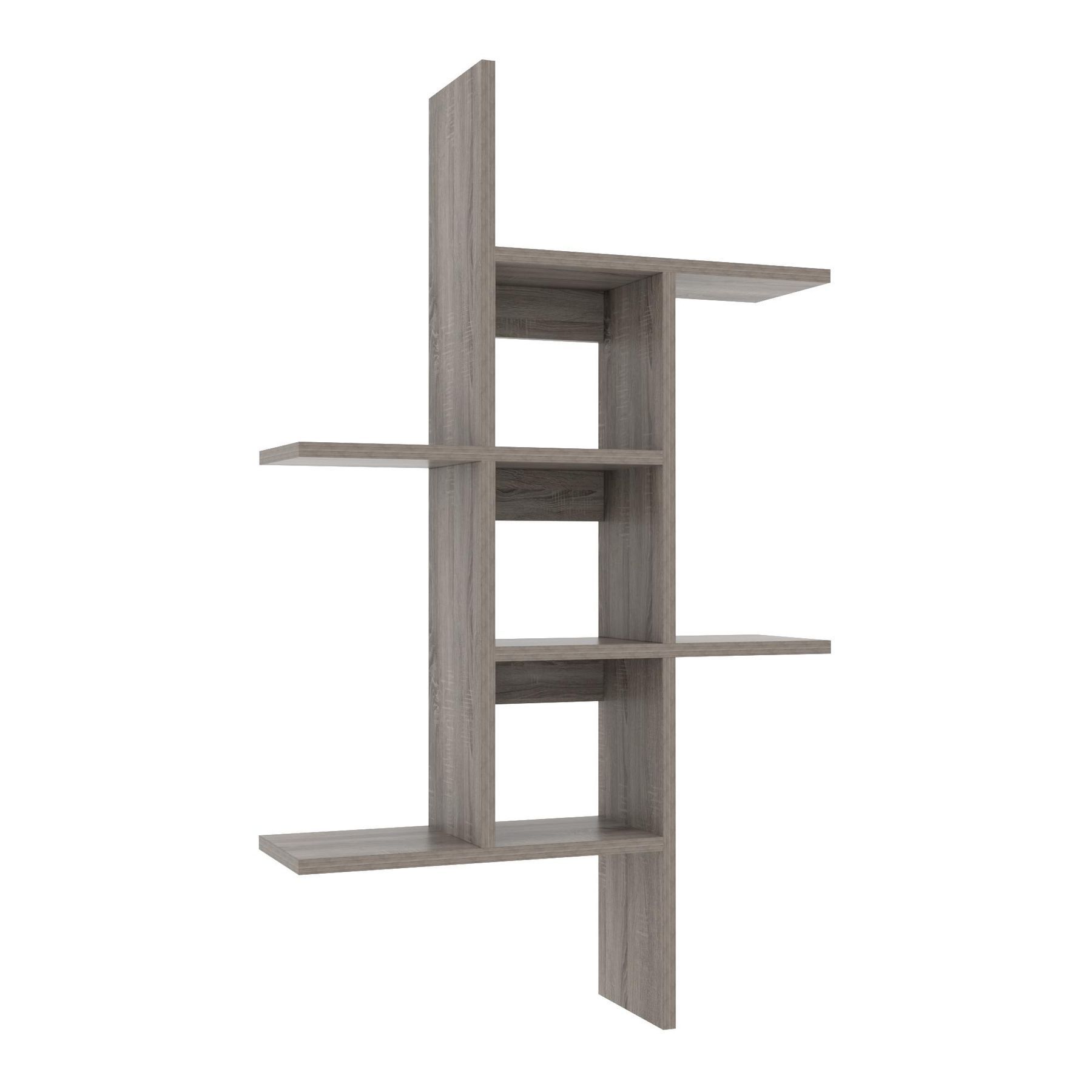 Полка навесная ПН-7, Дуб Сонома Трюфель, 630/180/1070