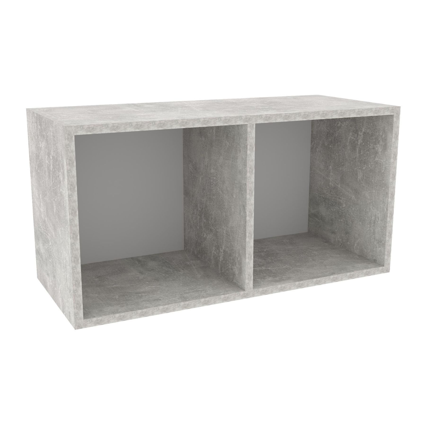 Полка навесная К-15, Бетон, 700/300/360