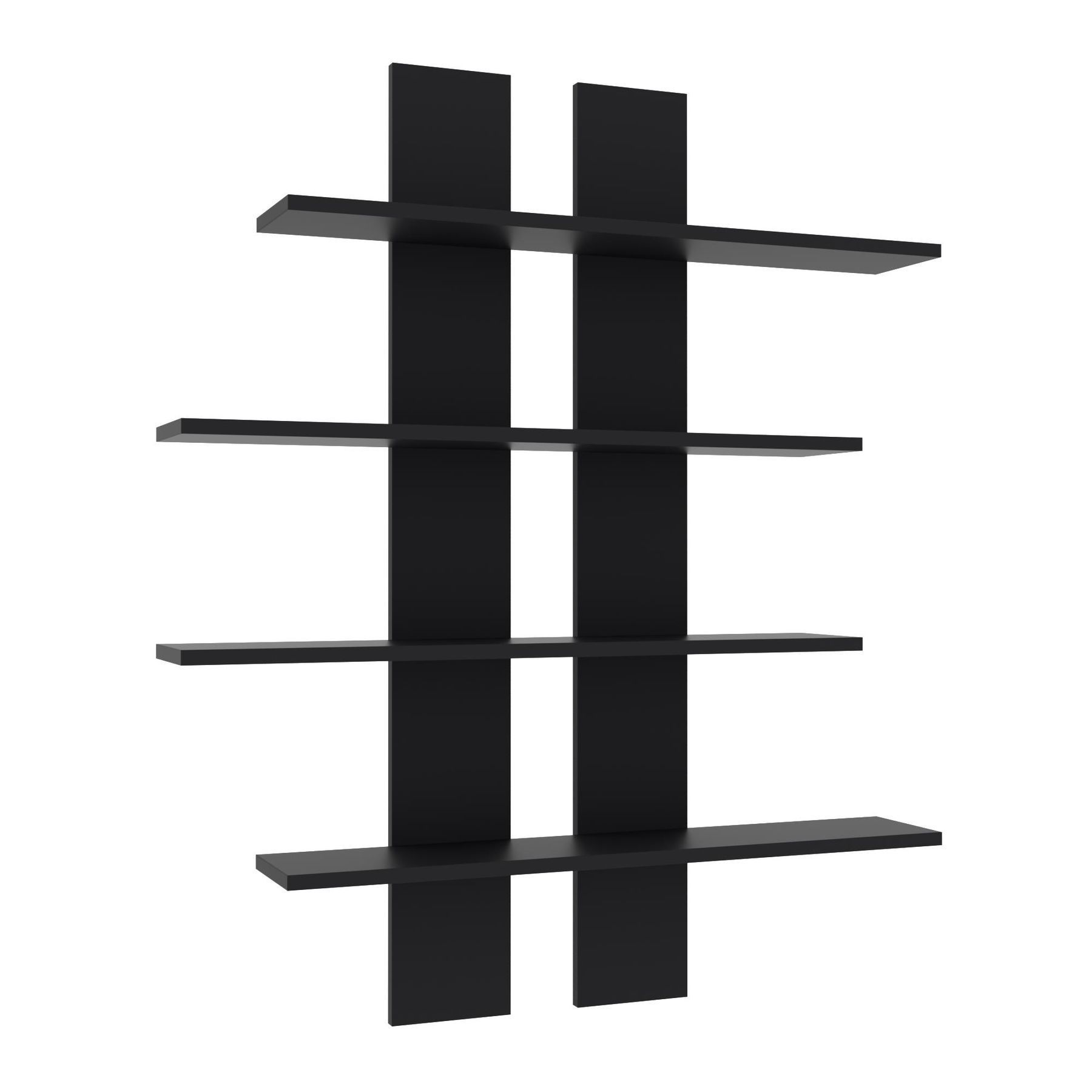 Полка навесная ПН-6, Антрацит, 910/160/1100