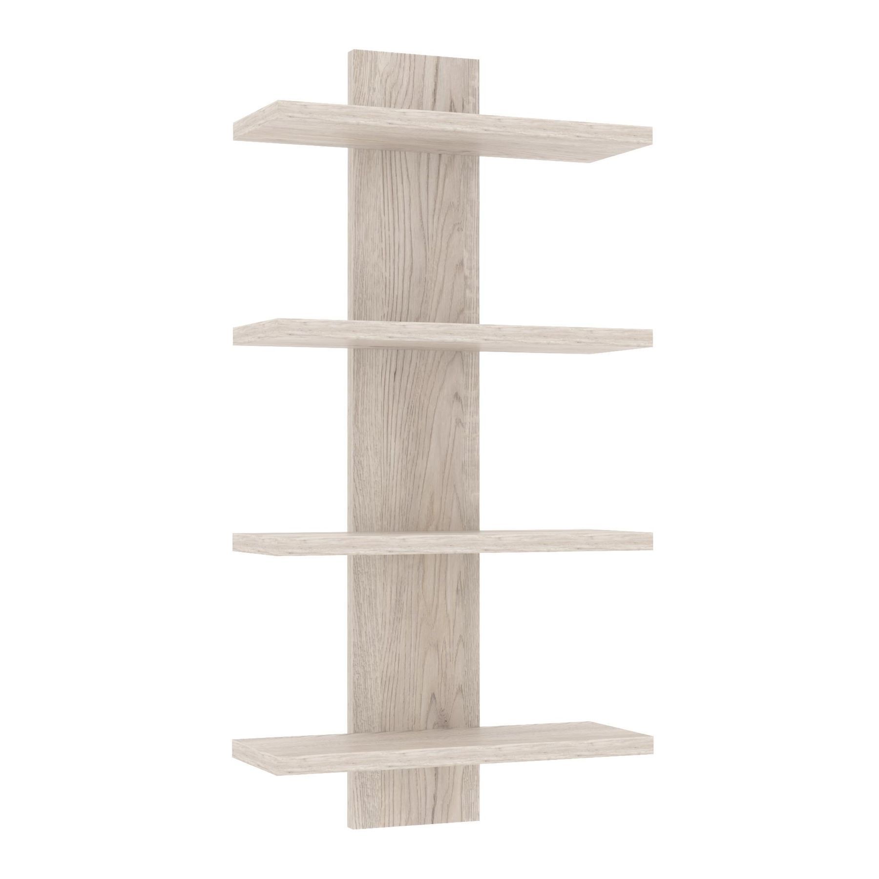 Полка навесная ПН-5, Самоа Димчастий, 350/140/700