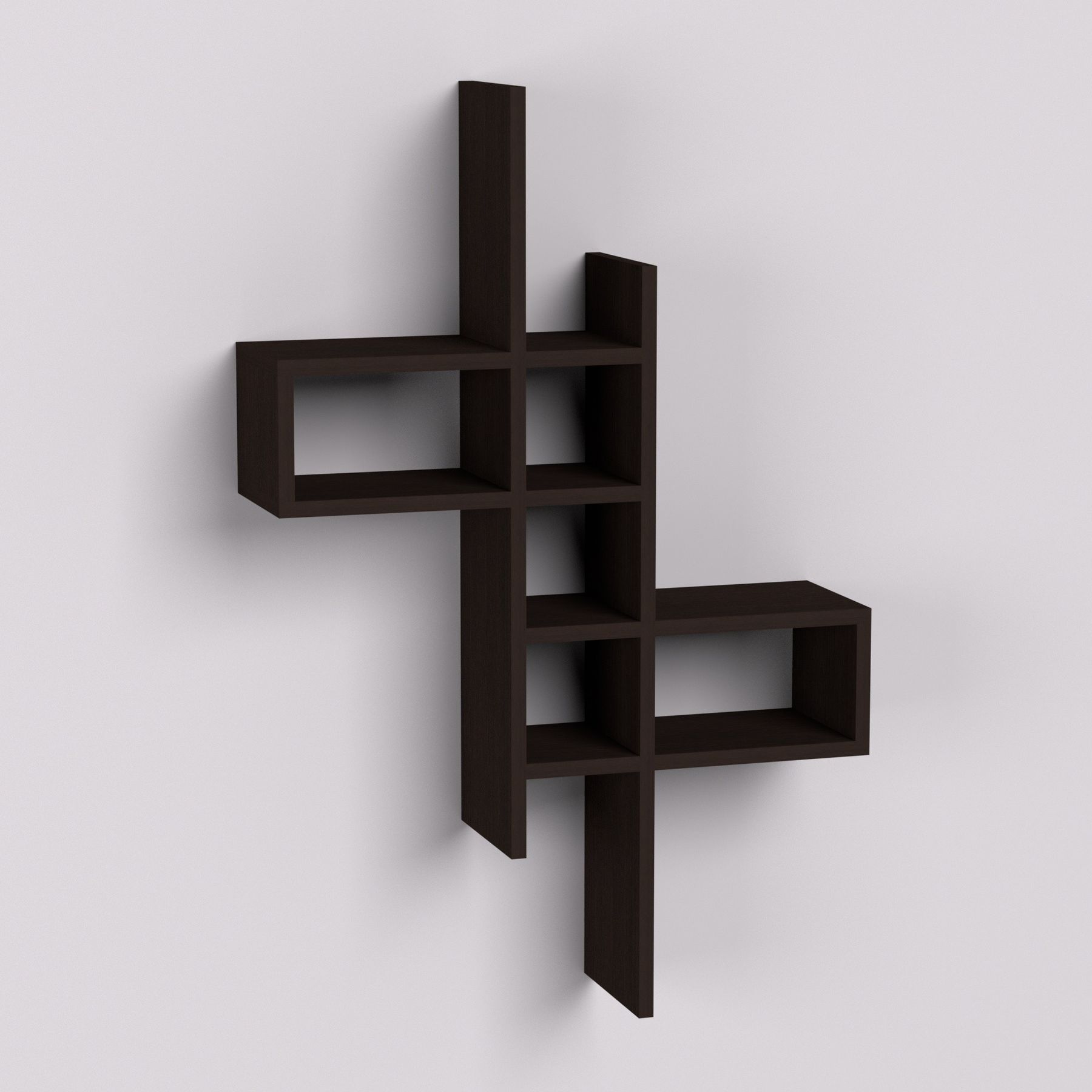 Полка навесная П-2, Венге Магия, 630/180/960