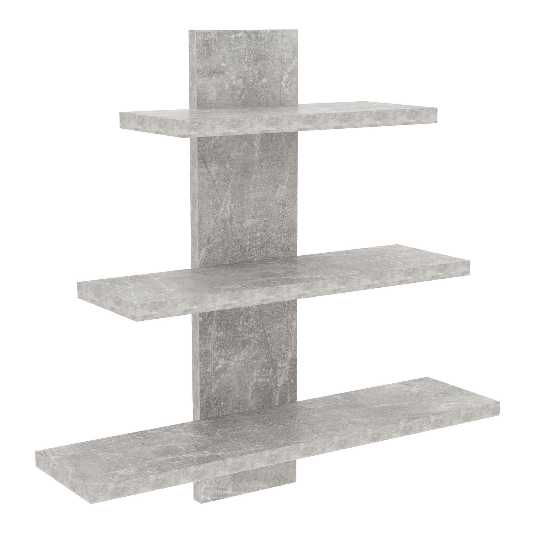 Полка навесная П-1, Бетон, 500/140/500