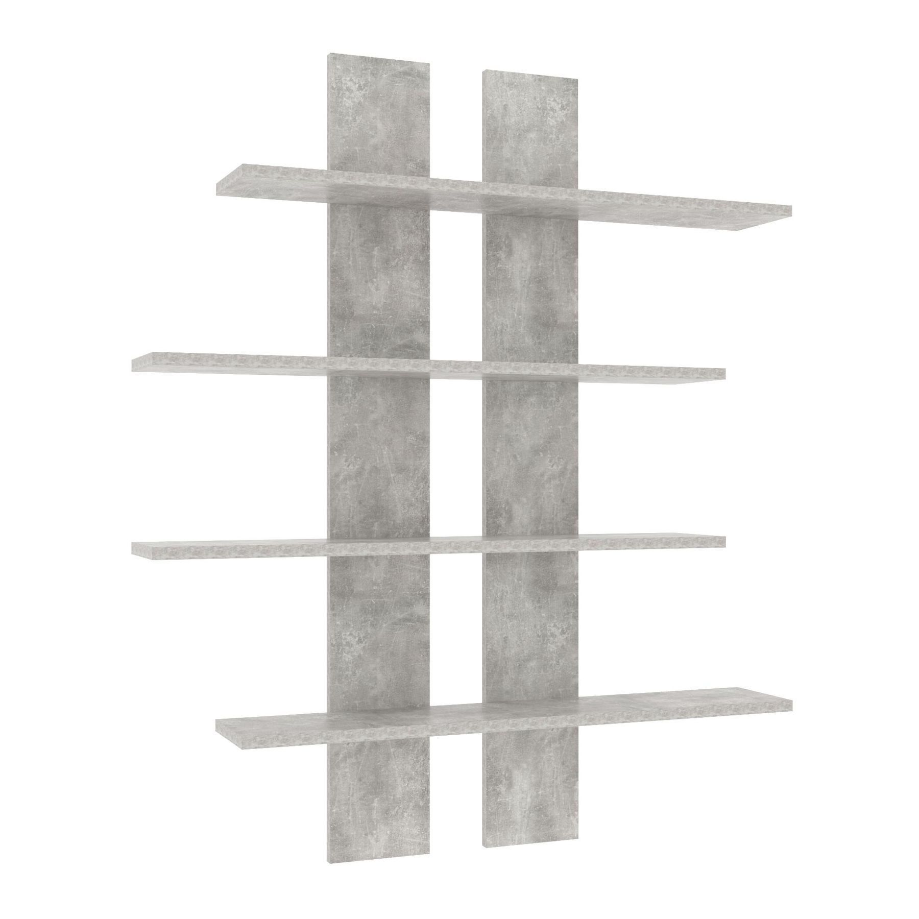 Полка навесная ПН-6, Бетон, 910/160/1100