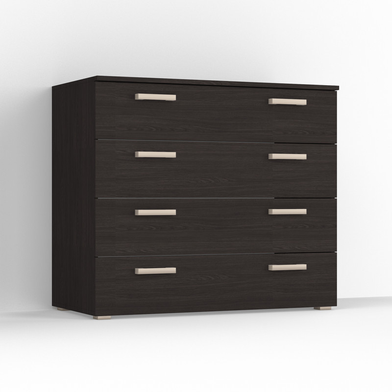 Комод на 4 ящика ТКБ-361.4 венге темный