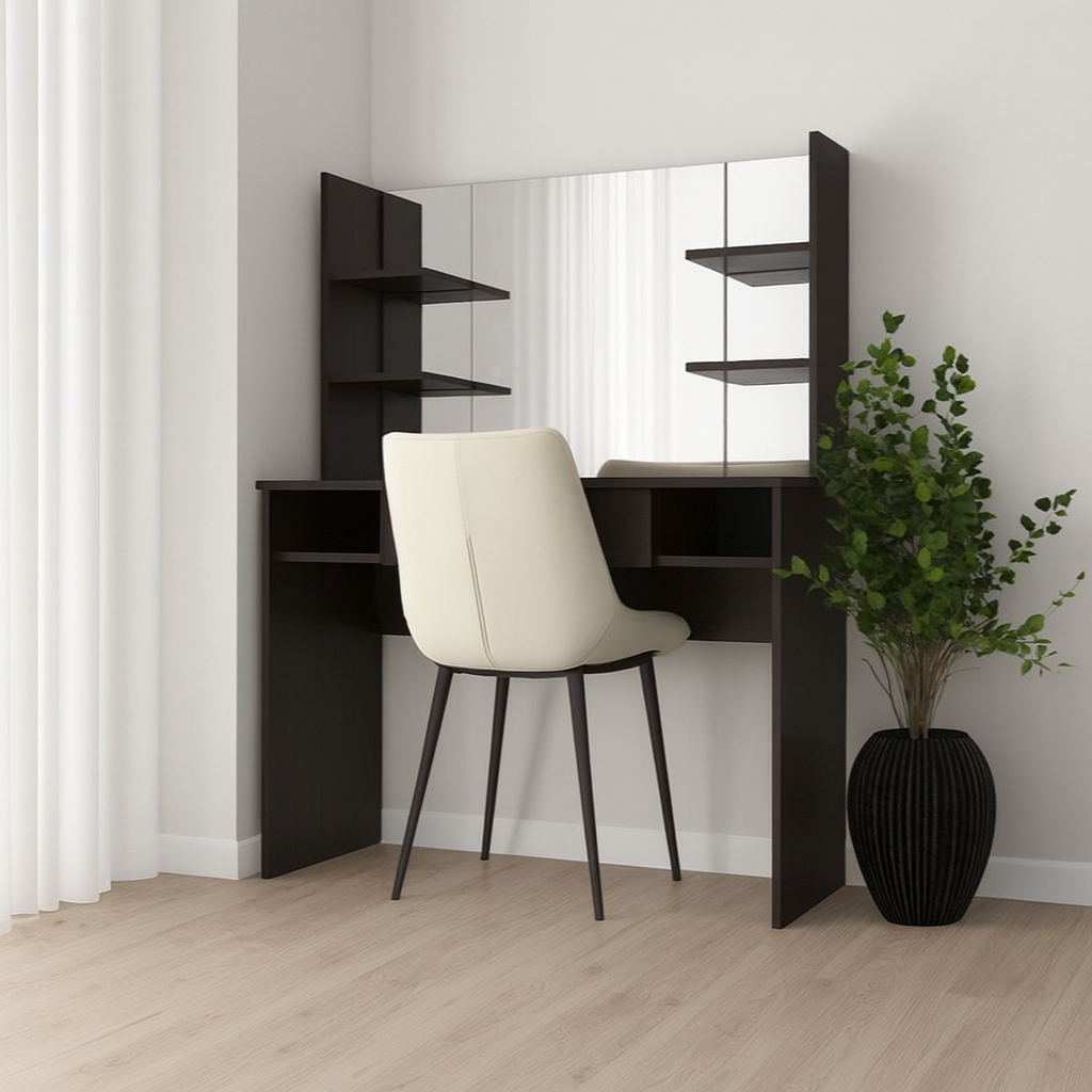 Туалетный стол А-123 венге темный