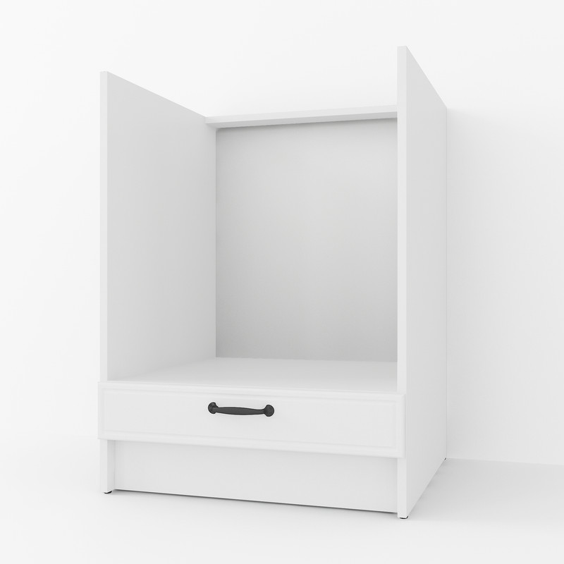 Тумба под духовку 600мм К-56 (столешницы) Белый