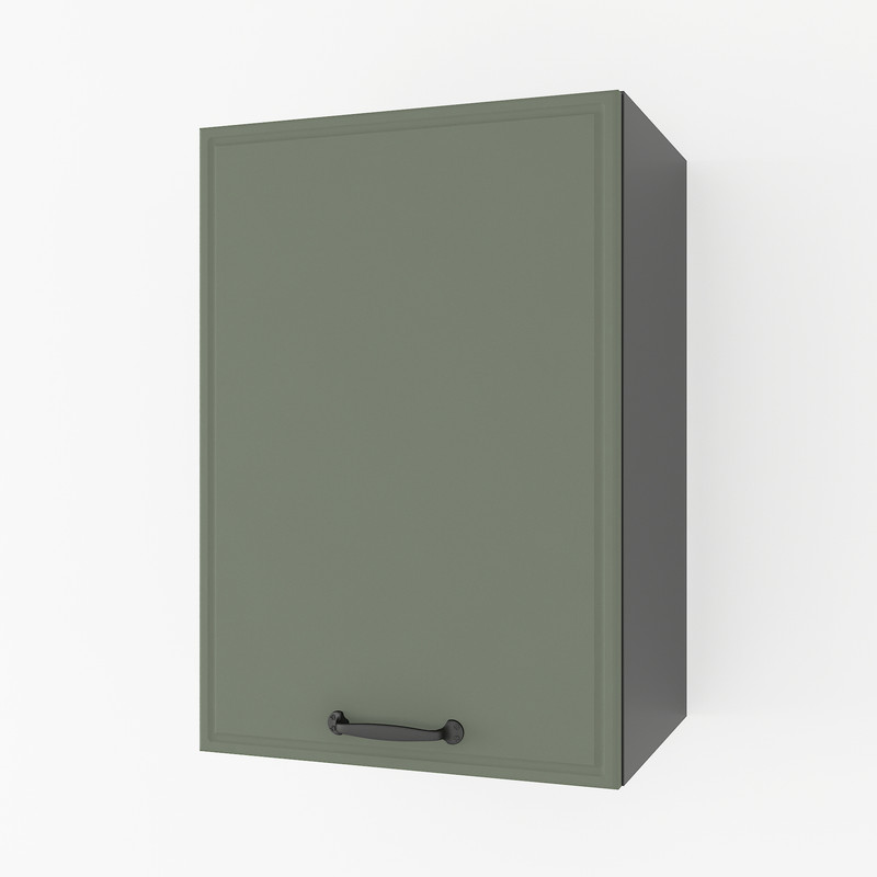 Шкаф навесной 400мм К-51 Черный+Камуфляж