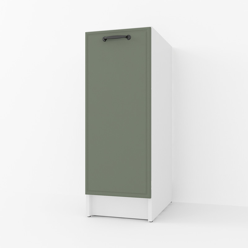 Тумба низ 300мм К-57(без столешницы)Белый+Камуфляж