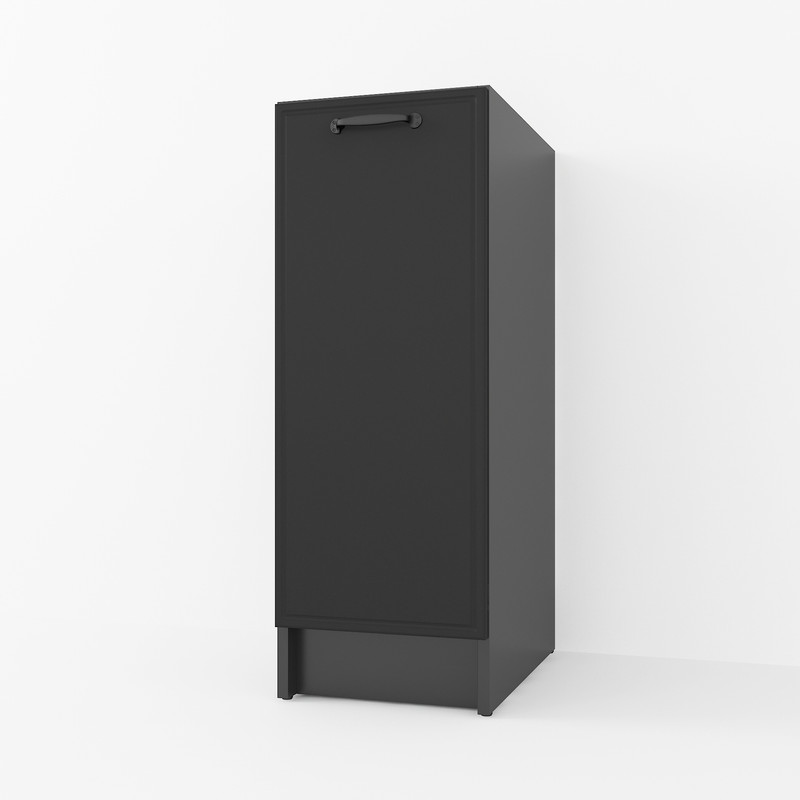 Тумба низ 300мм К-57(без столешницы)Черный