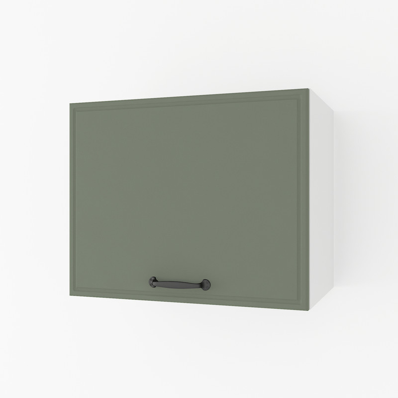 Шкаф навесной (вытяжка) 500мм К-59 Белый+Камуфляж