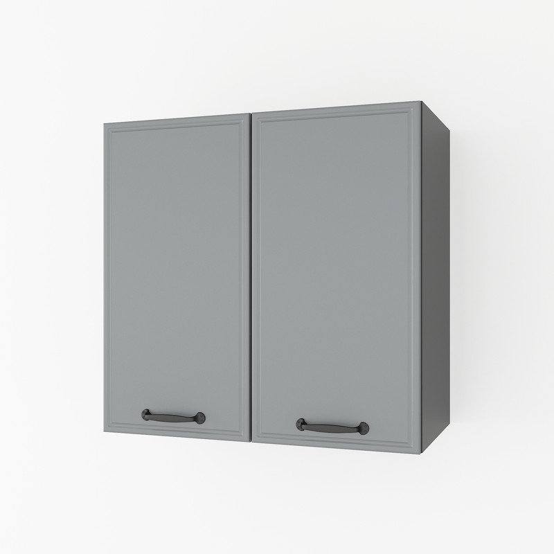 Шкаф навесной 600мм К-60 Черный+Асфальт