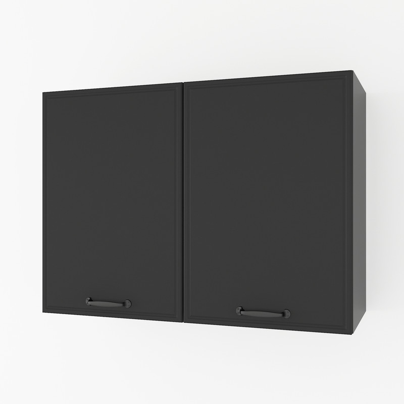 Шкаф навесной 800мм К-62 Черный