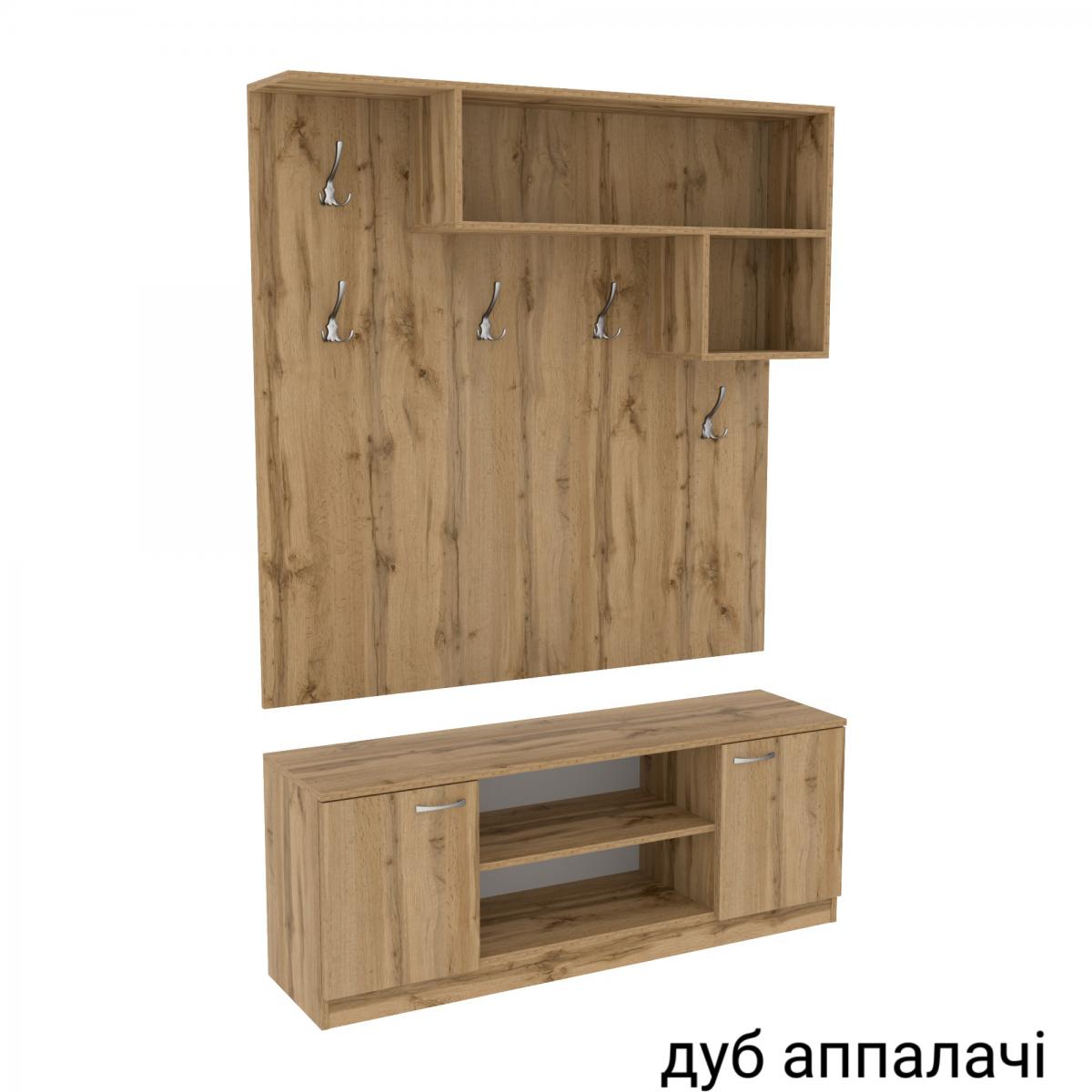 Прихожая ГКШ 10 1300мм Дуб Аппалачи