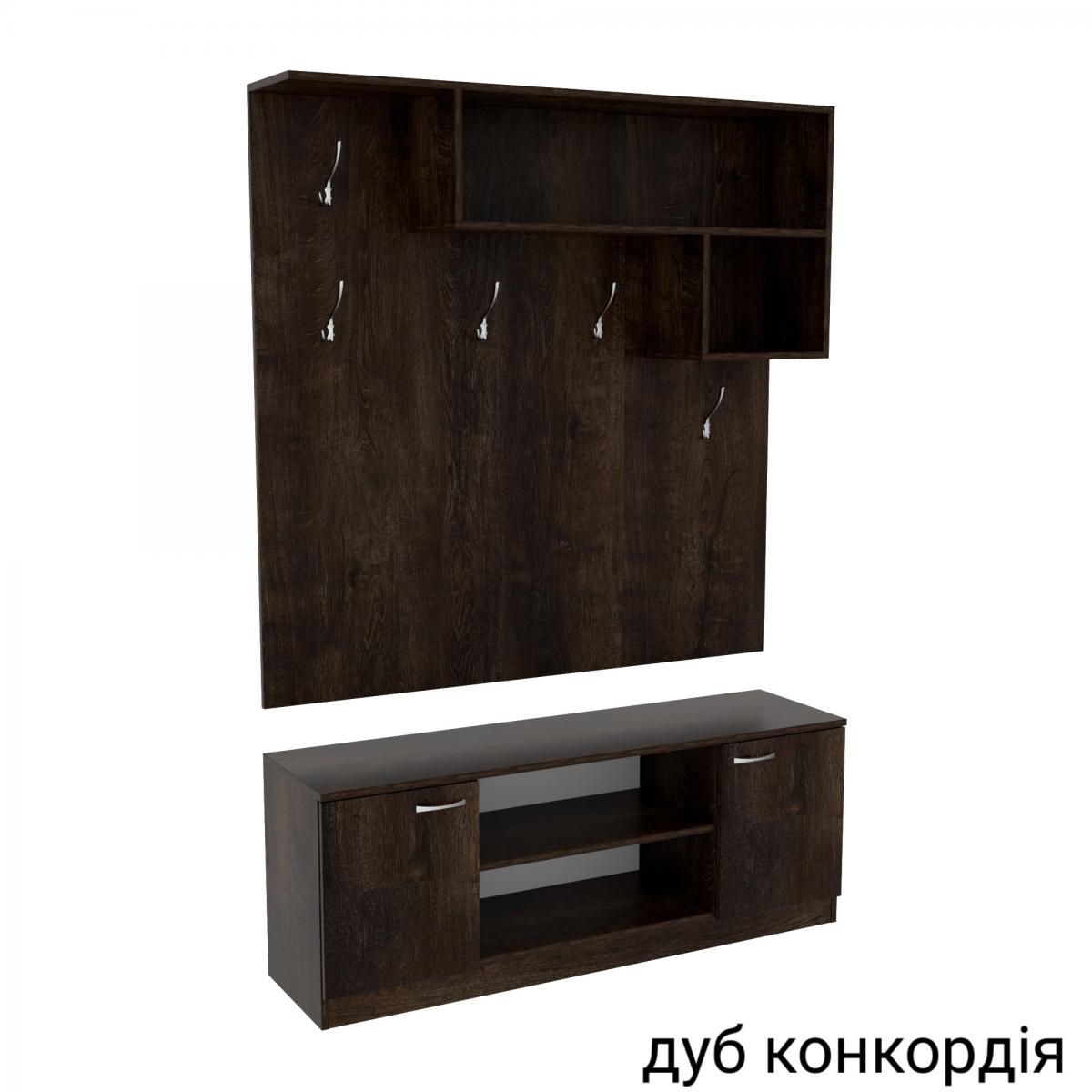 Прихожая ГКШ 10 1300мм Дуб Конкордия