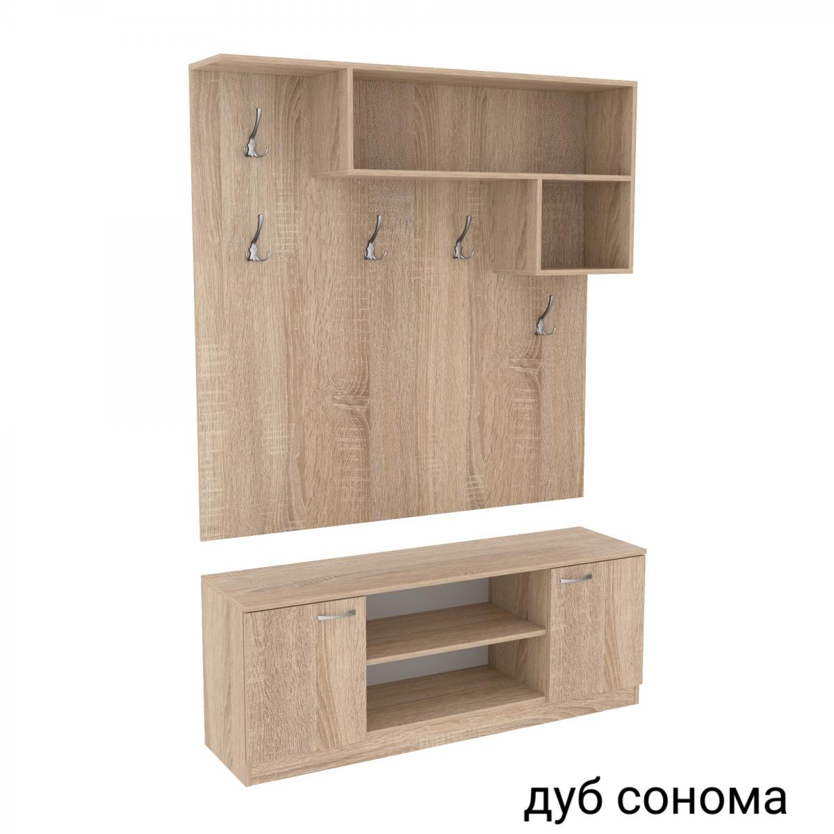 Прихожая ГКШ 10 1300мм Дуб Сонома