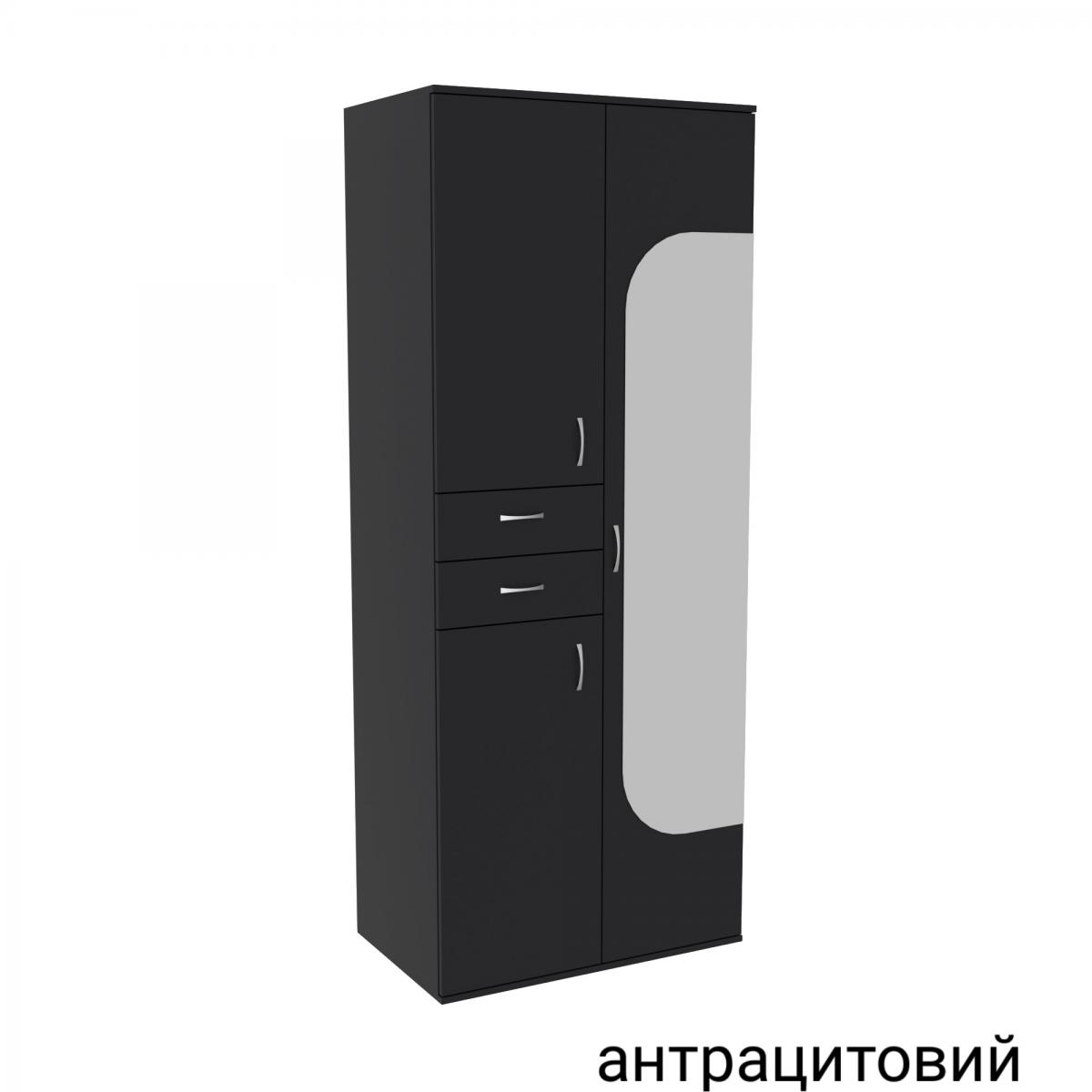 Прихожая ГКШ 2 840мм Антрацытовый