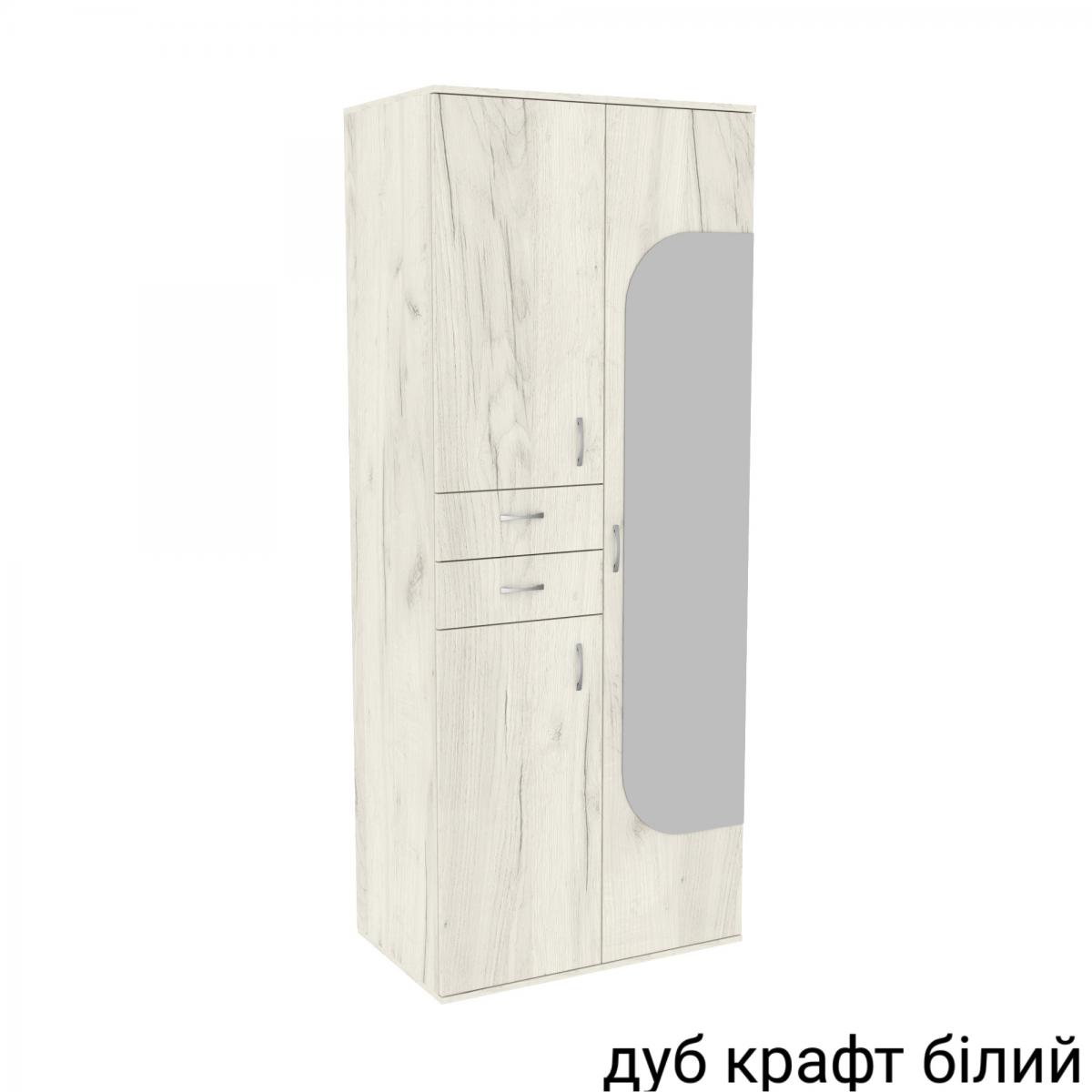 Прихожая ГКШ 2 840мм Дуб Крафт Белый