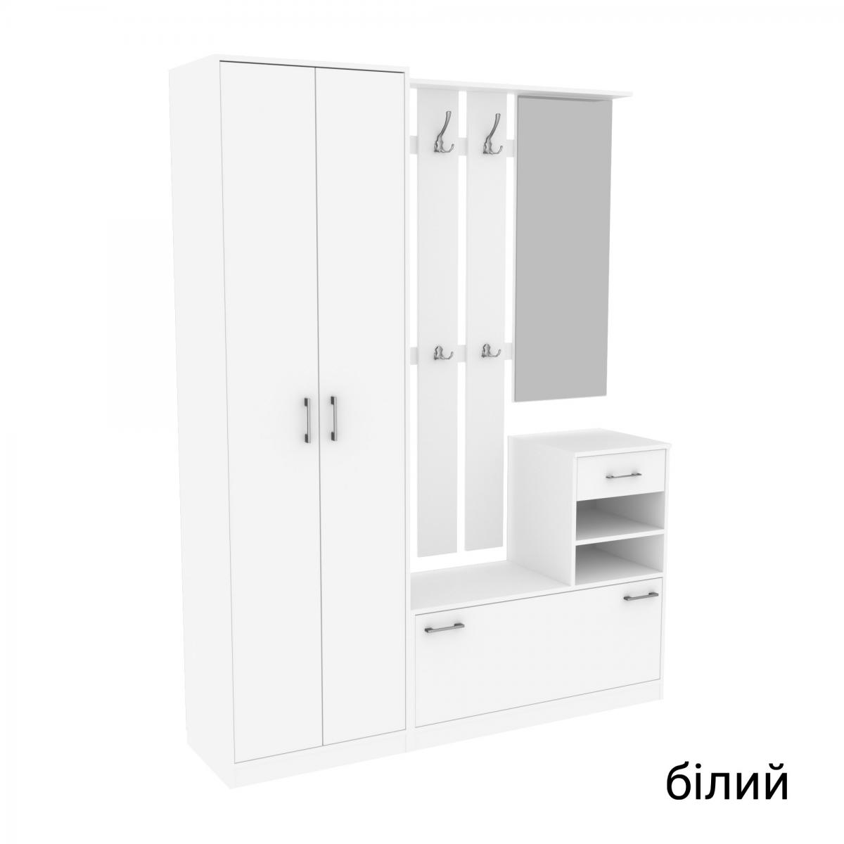 Прихожая SOLO 3 1600мм Белый