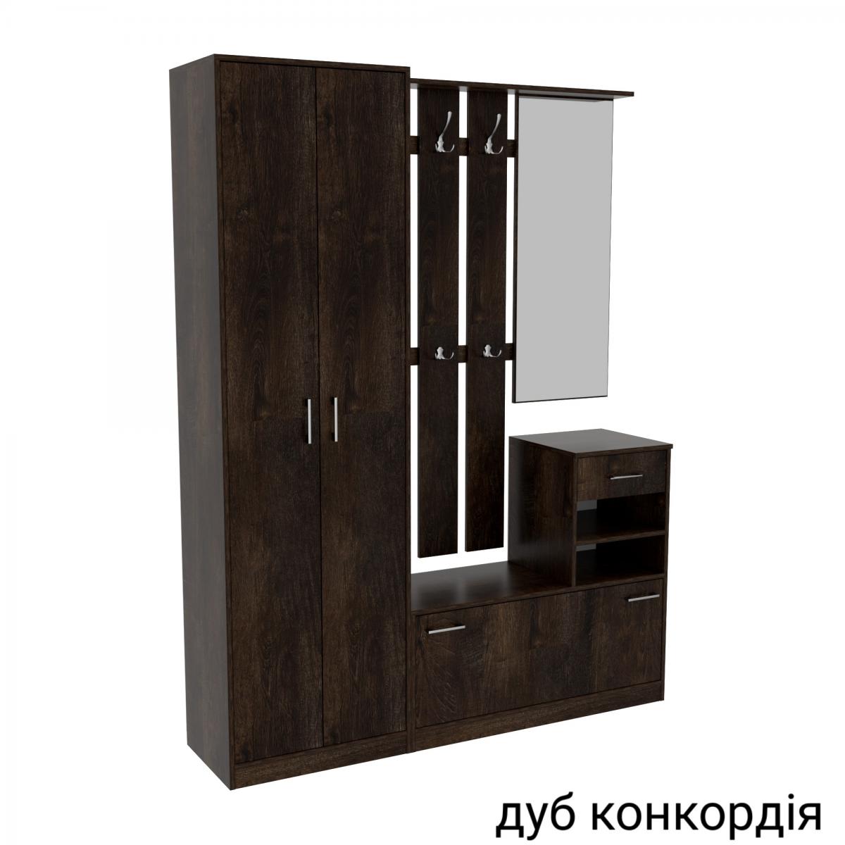 Прихожая SOLO 3 1600мм Дуб Конкордия