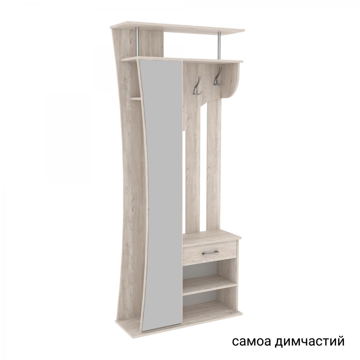 Прихожая SOLO 8 900мм Самоа Дымчастый