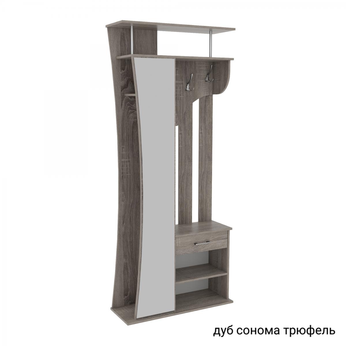 Прихожая SOLO 8 900мм Дуб Сонома Трюфель