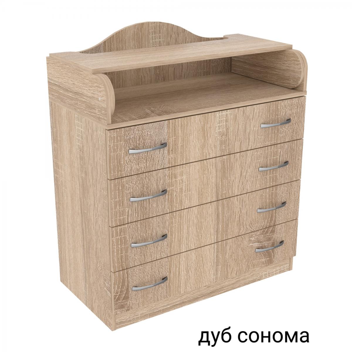 Комод пеленальный -1 дуб сонома