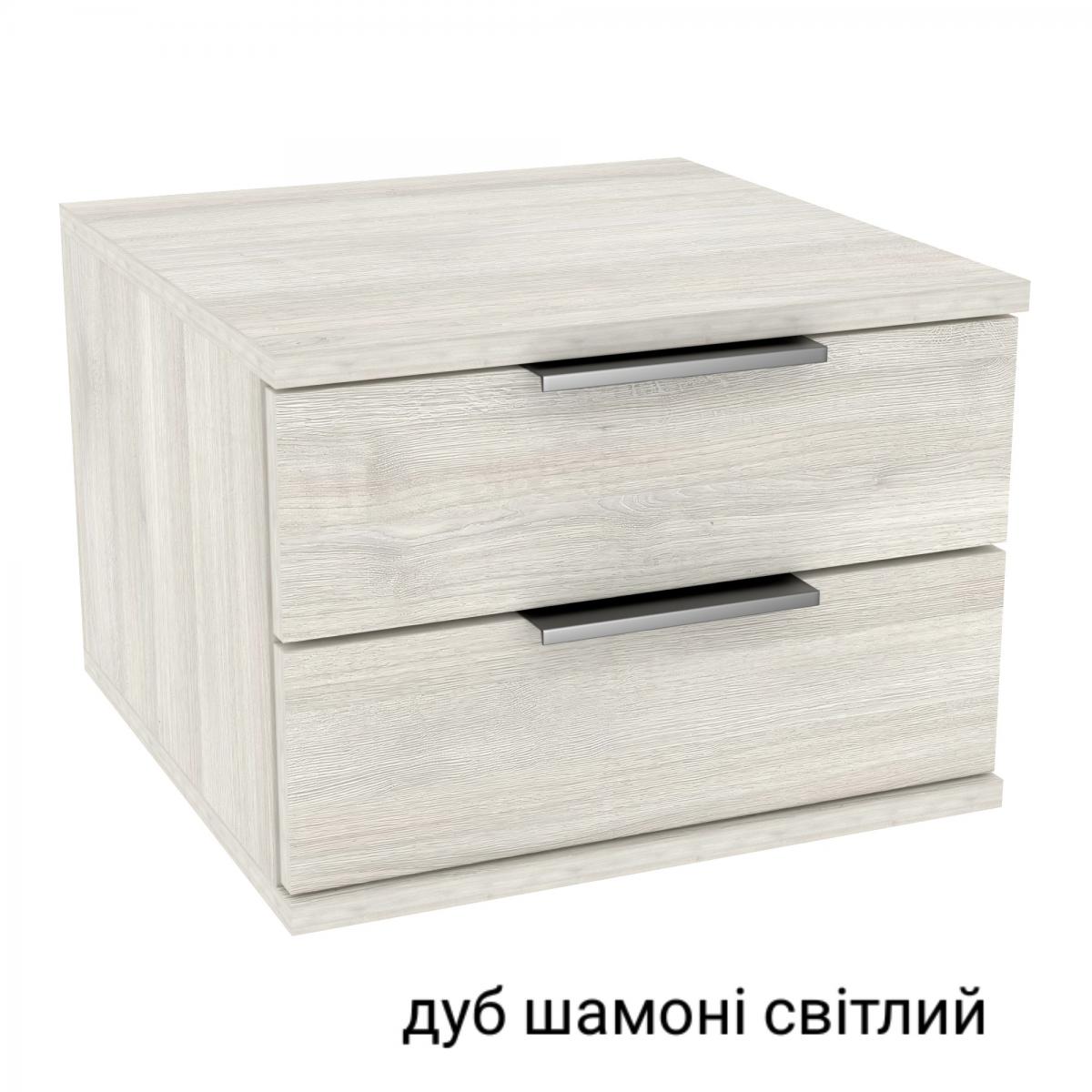Тумба прикроватная KRISTAL дуб шамони светлый