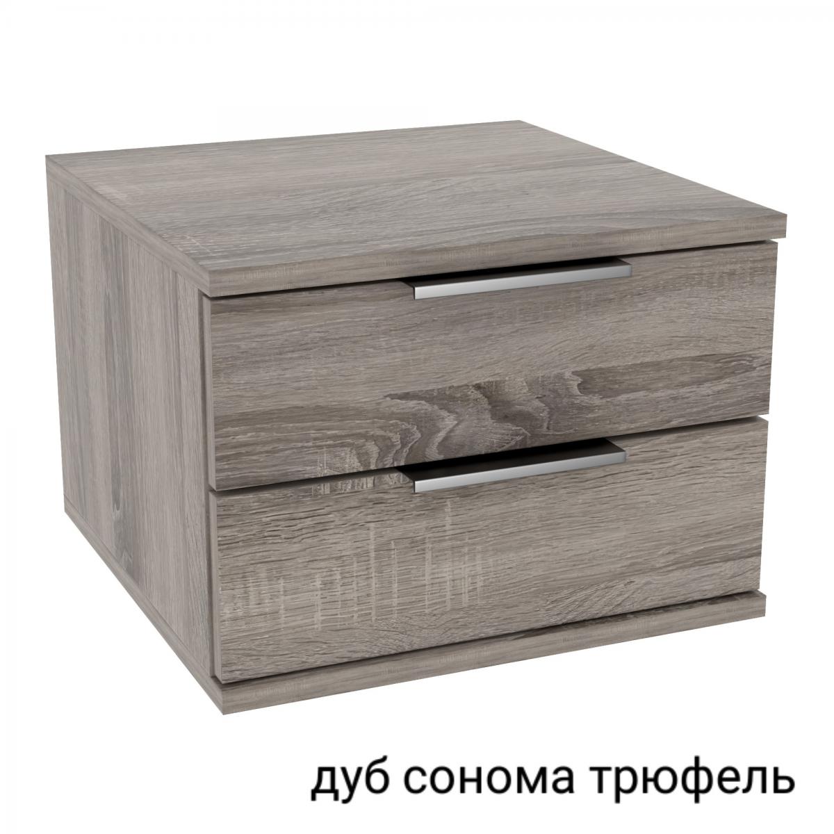 Тумба приліжкова KRISTAL дуб сонома трюфель